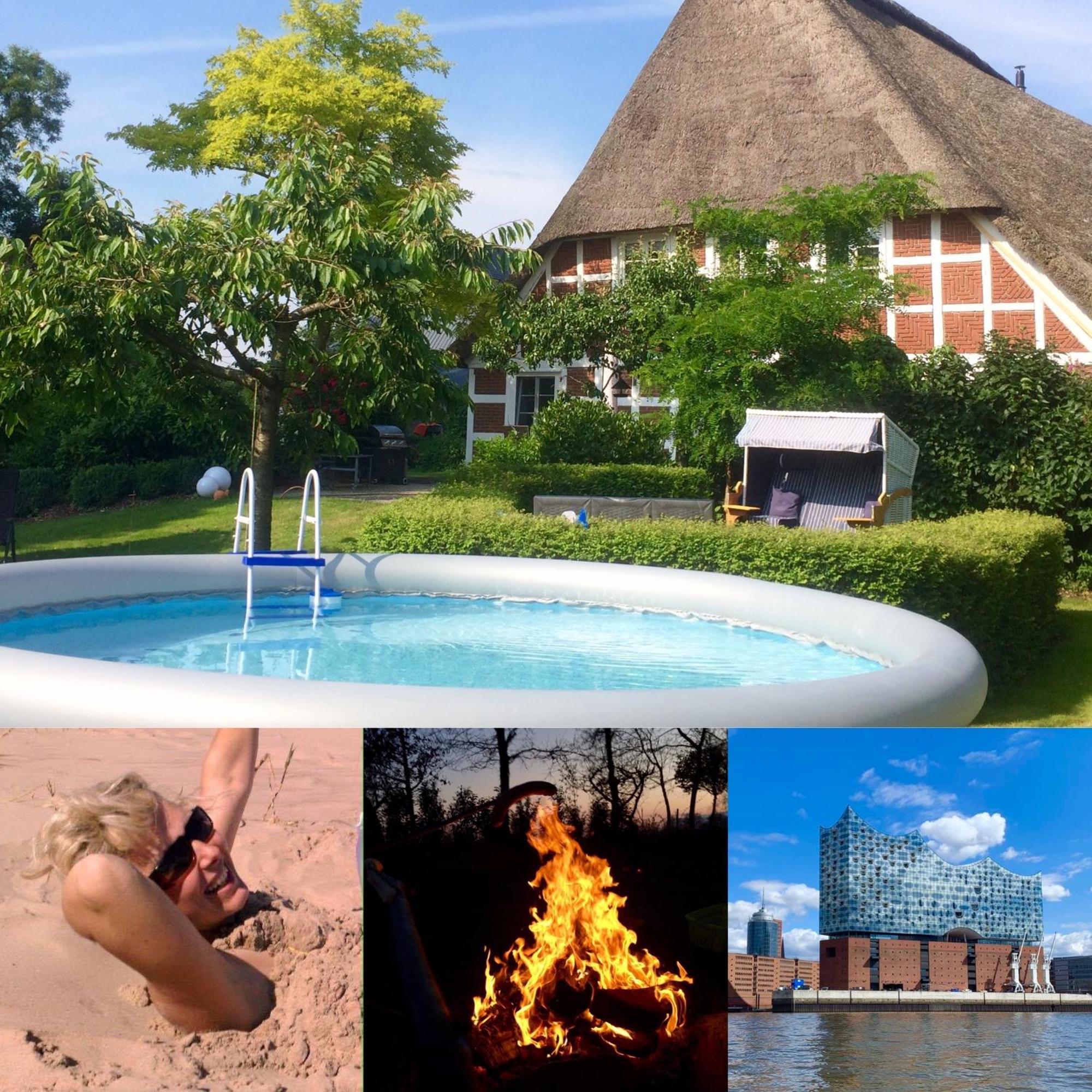 Altes Oste, Klavier Appartement, 2 Mit Kamin Hemmoor